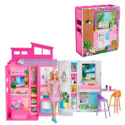 BARBIE AVE - MAISON À TRANSPORTER AVEC POUPÉE